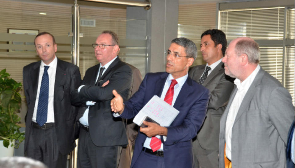 Visite Directeur financier de Veolia