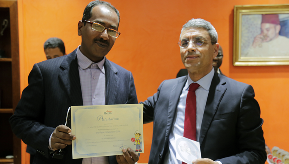 Les meilleurs conducteurs de Redal 2016