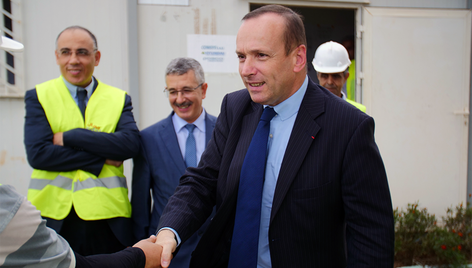 Visite de travail du PDG du groupe Veolia pour la Zone Afrique et Moyen Orient à Redal 1