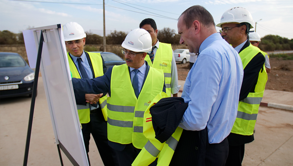 Visite de travail du PDG du groupe Veolia pour la Zone Afrique et Moyen Orient à Redal 4