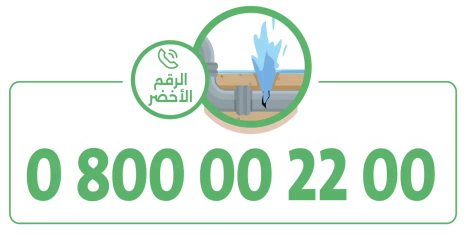 الرقم الأخضر