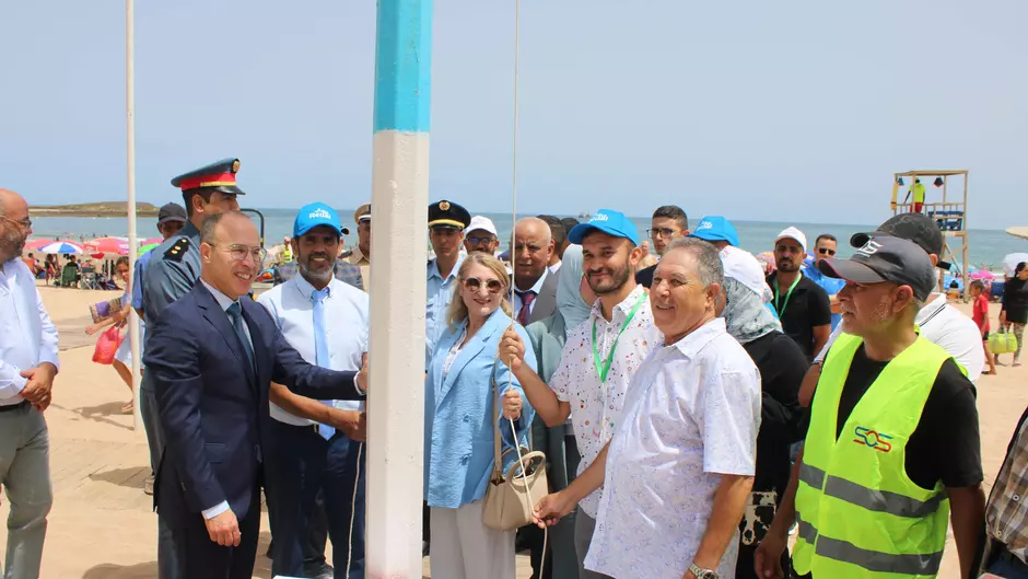 Pavillon Bleu : un engagement renouvelé pour un littoral durable